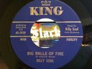 Billy Soul big balls of fire KING rare Northern Soul LISTEN / HEAR IT NOW