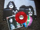 Kiss - Dynasty - excellent - rare german release, red vinyl, incl. large poster