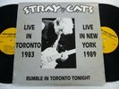 STRAY CATS - Rumble In Tronto Tonight (V.RARE 2LP)
