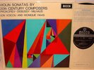 ION VOICOU - MONIQUE HAAS - VIOLIN SONATAS - PROKOFIEV DEBUSSY - DECCA SXL
