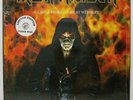 IRON MAIDEN-ALL HELL BROKE LOOSE AT WEMBLEY-CLEAR WAX SEALED GTF 2LP-500 CPS