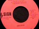 Abraham 45 HY-SIGN Hook And Boogie Pts 1&2 RARE FUNK SOUL