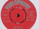 THE BEATLES:LOVE ME DO/PS I LOVE YOU:(PARLOPHONE 1962) VGC