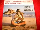 SOUL PICTURE SLEEVE: Stevie Wonder Hey Harmonica Man