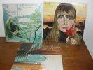 Joni Mitchell EXC/NM LPs 3 Records  For the Roses, Clouds, Miles of Aisles 2LP