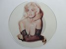 MADONNA- INTERVIEW 80- PICTURE DISC SHAPED  - EXC.