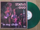 STATUS QUO french green vinyl LP In my chair RARE