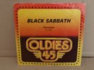 BLACK SABBATH- PARANOID/IRON MAN- DUTCH ONLY OLDIES 45- MISPRESS