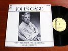 JOHN CAGE Thirty Pieces for Five Orchestras/Music for Piano Hungaroton LP Avant