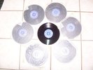 RARE  21 SEEBURG 16 2/3 RECORDS MOOD MUSIC LIBRARY 9 INCH. VG SMALL HOLE N/R