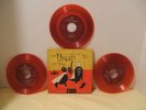RARE-Charlie Parker with Strings 45 rpm album-RED VINYL David Stone Martin
