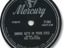 1959 The PLATTERS Doo-Wop 78 RPM Record. Smoke Gets in Your Eyes