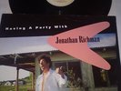 JONATHAN RICHMAN-MODERN LOVERS-HAVING A PARTY WITH-  GREEK 1991 LP/MBI