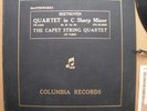  CAPET QUARTET / QUATUOR CAPET Beethoven SQ #14 Op 131 w/ album NM(-)