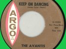 AVANTIS Keep on Dancing 45rpm Argo 1963 northern soul