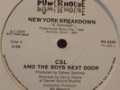 PROMO* CSL And The Boys Next Door - New York Breakdown *ELECTRO RAP* Scarce 84