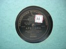 OPERA- AFRICANA O PARADISO -FRANCISCO VIGNAS- GRAMOPHONE MONARCH RECORD