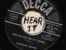 ROCKABILLY on DECCA--HARDROCK GUNTER--HEAR BOTH--1953
