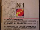 Claude François N°1 Comme d'habitude DEDICACE de Cloclo EX/EX Fleche 424550