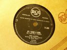 ROD LAUREN NO WONDER / IF I HAD A GIRL RCA 78RPM SOUTH AFRICAN
