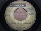 FOUR BEES [& Norman Beaton] = 1959 Trinidad R&B = NR MINT = Come Back Melvina /