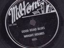 ((Listen))) HOT blues   WRIGHT HOLMES  super rare 1st press MILTONE  