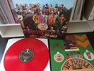 THE BEATLES SGT. PEPPER'S LONELY HEARTS CLUB BAND RED SWIRL 200g VINYL