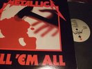 METALLICA : KILL EM ALL LP 1983 MEGAFORCE USA