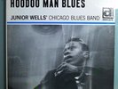 JUNIOR WELLS w/BUDDY GUY HOODOO MAN BLUES RARE ORIG DELMARK LP TRUE 1st PRESS