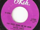 Northern soul MAJOR LANCE You dont want me no more Okeh 7284 Massive oldie