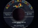 NORTHERN SOUL 45 - MARVELOWS - YOUR LITTLE SISTER