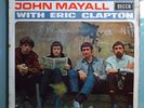 JOHN MAYALL BLUESBREAKERS w/ERIC CLAPTON RARE ORIG '66 UK DECCA MONO LP DG 1A/1A
