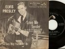 ELVIS PRESLEY Love Me Tender RCA 45 w/Pic Sleeve 1956
