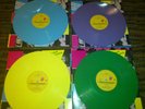 The Rolling Stones Some Girls Yellow,blue,green and purple 12