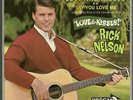 RICK NELSON   LOVE and KISSES   RARE DECCA # 31845 PICTURE SLEEVE + 45
