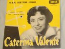 CATERINA VALENTE SAURARE SPAIN EP SAN REMO 1960 TOP