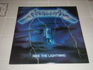 METALLICA - RIDE THE LIGHTNING MEGAFORCE RECORDS 1984 MRI 769