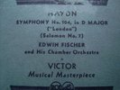 1938 Berlin Edwin Fischer Chamber orchestra  HAYDN Symph 104 D Maj 