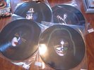 KISS SOLO PICTURE DISC LP SET OF 4 GENE ACE PAUL PETER