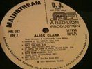 Alice Clark Lp White Label Promo Mainstream Records Northern Soul Monster