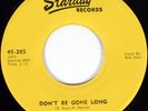 Rare '56 Bob Doss Rockabilly 45 Don't Be Gone Long MINT Starday 265 NOS Unplayed
