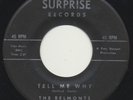THE BELMONTS (no DION) 1st PRESS: SURPRISE#1000 ('61) HEAR