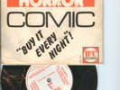 HORRORCOMIC  JESUS CRISIS /CUT YER THROAT   UK ORIG PS 79 KBD