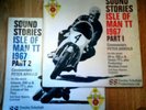 ISLE OF MAN DIAMOND JUBILEE T.T. RACES 1967 2 x L.P.s PART 1 & 2 
