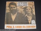 Beatles - Paul & Linda McCartney ( Eat at Home ) V.Rare Norway 1st Press 1971 