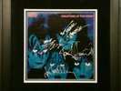 KISS CREATURES OF THE NIGHT SIGNED AND FRAMED ALBUM