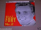 BILLY FURY NO.2 EP RARE UK ORIGINAL1962 DECCA DFE 6699.