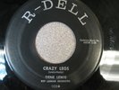 Gene Lewis – 1958 Rockabilly 45 – “Crazy Legs” – R-Dell 103