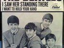 THE BEATLES i want to hold your hand / i saw her standing there 7