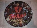 MICHAEL JACKSON THRILLER ZOMBIES TH-666  SPECIAL PICTURE DISC RARE MINT UNPLAYED